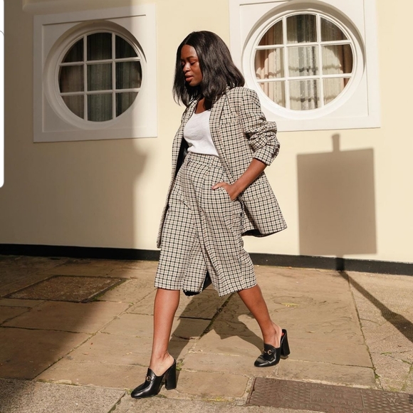 combishort blazer zara